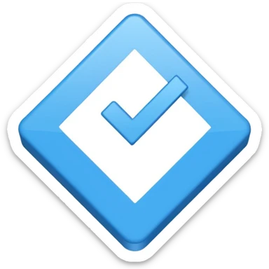 can u make roblox blue square checkmark sticker