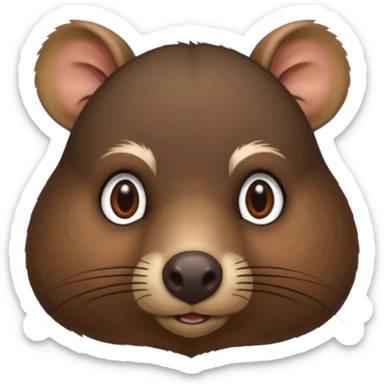 Mono de la hispaniola sticker