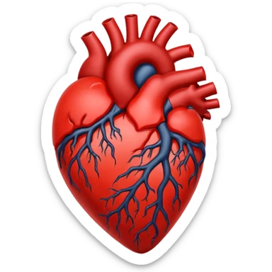 Heart Whit poison sticker