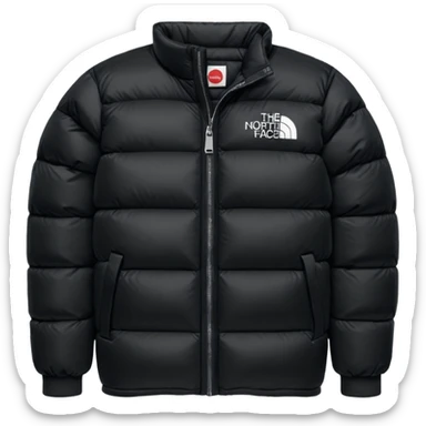 Northface Puffer Jacket sticker