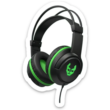 Koptelefoon fortnite sticker