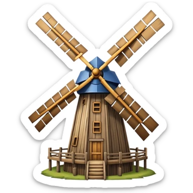 windmill emoji sticker