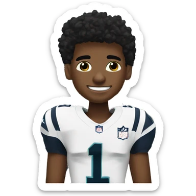 Nico collins nfl wide receiver  sticker