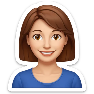 european women middle aged sticker