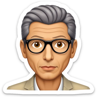Jeff Goldblum sticker