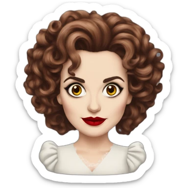 Helena bonham carter sticker