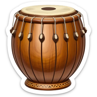 Indian tabla sticker