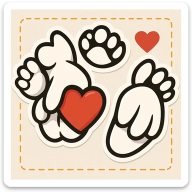 Make it cartoonish stickers: Add a heart to the image sticker