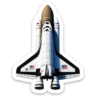 Shuttle Galileo  sticker