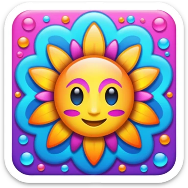 psy trance music sticker