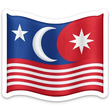 malaysia sabah flag emoji sticker