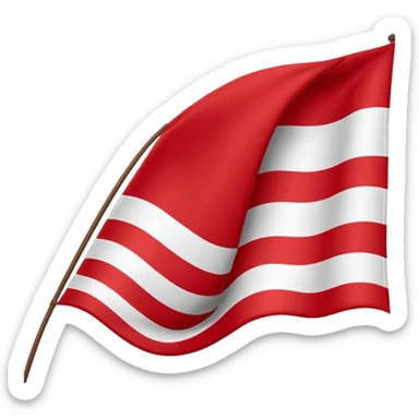 crée un drapeau savoyard sticker