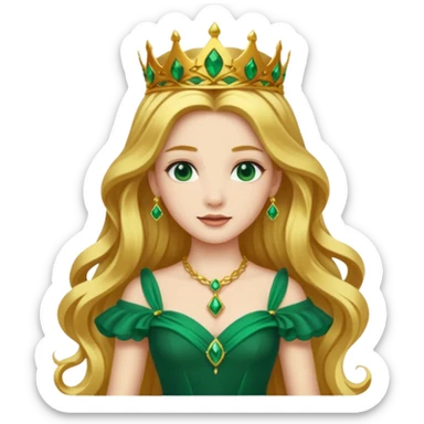 Princess Ozma from The Land of Oz sticker