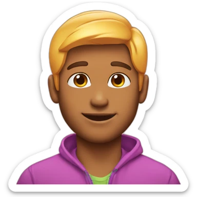 gay pride version of heart eyes emoji 😍 sticker