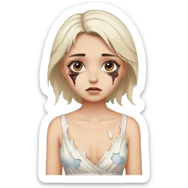 ami bolsi j ROJONI name dite horror type ekta wallpaper banaite sticker