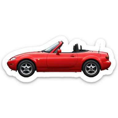 Mazda mx5 roadster 1991 sticker