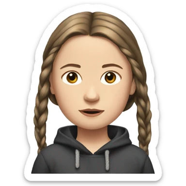 Greta Thunberg sticker