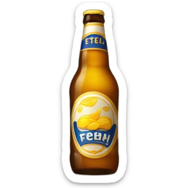 cervezas estilo Hawái sticker