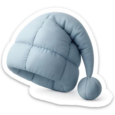 sleep cap in cushion style sticker