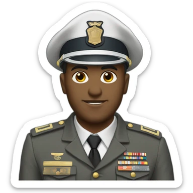 Lieutenant Tom morel sticker