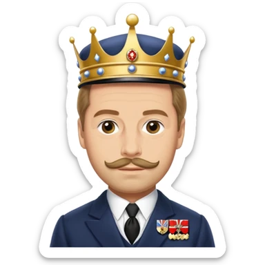 Prince George Duke Of Kent 5th Son of King George V sticker