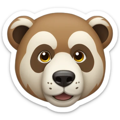 Oso reggetonero sticker