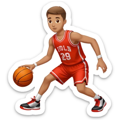 make a genmoji of a basketball player sticker
