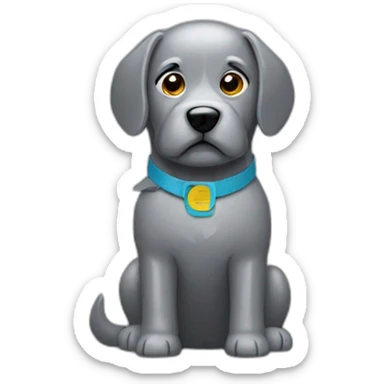 duct tape dog sticker