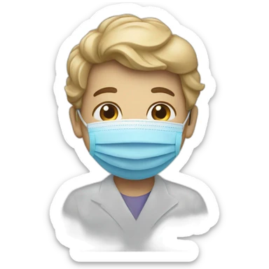 world health organization icon sticker