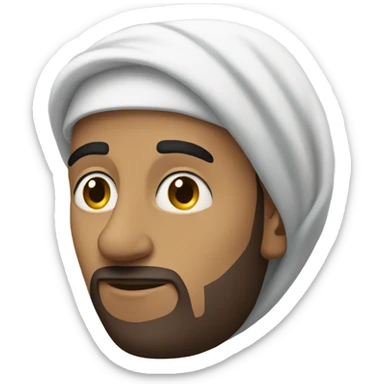 Arabic looking sideways 👀 sticker