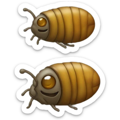 Pupa and lupa sticker