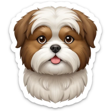 Shih tzu highland terrior sticker