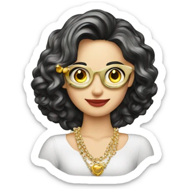 Fotógrafo tomando foto a joyas  sticker