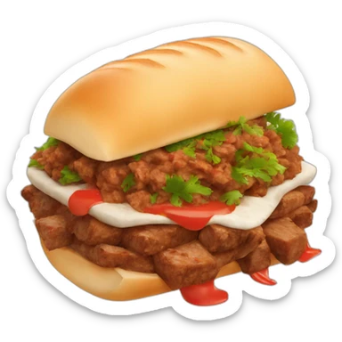large iskender kebap sticker