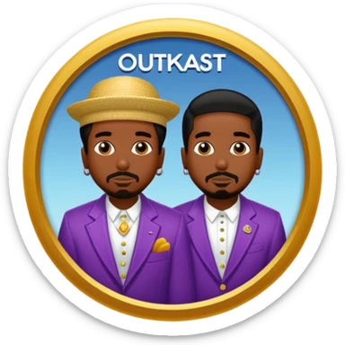 the OutKast album stankonia in emoji from sticker
