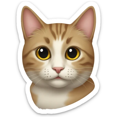 Cat sagrado de birmania  sticker
