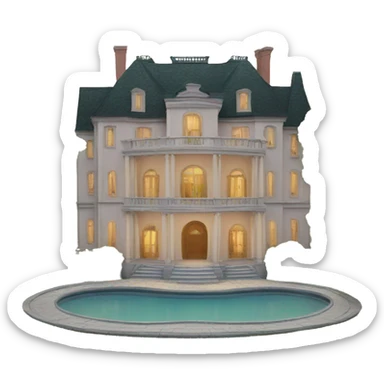 mansion sticker