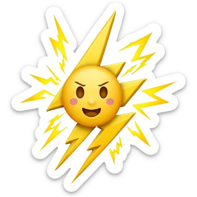 an emoji showing power of $MOVEMENT sticker
