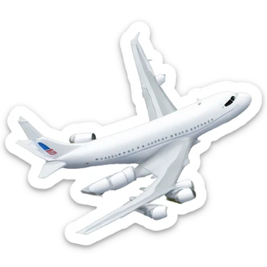 presidential airplane arrival sticker