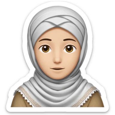 with the UAE traditonal thing on their head sticker