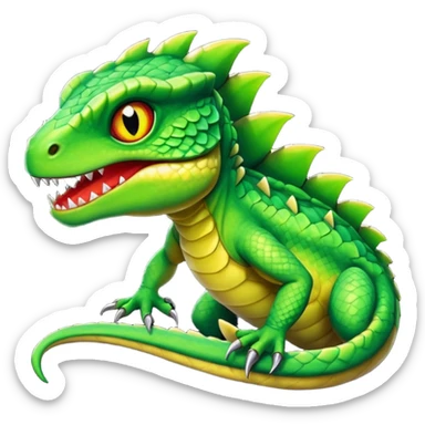 mutant lizards sticker