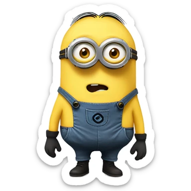 Minion sticker