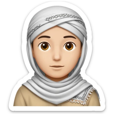 with the UAE traditonal thing on their head sticker