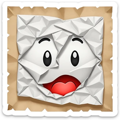 Make me an emoji of a Failed Test sticker