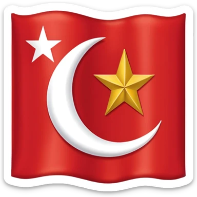 KELANTAN FLAG FROM MALAYSIA sticker