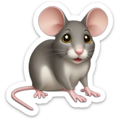 Moldovan mouse sticker
