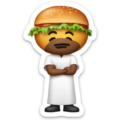 kebap holded in arms emoji sticker