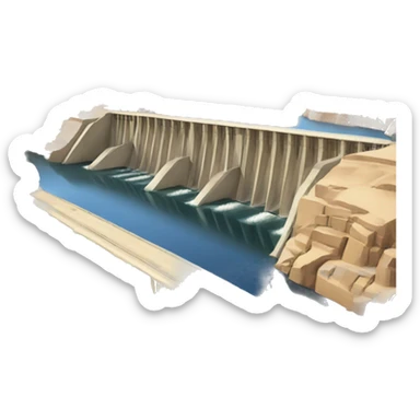 aswan dam sticker
