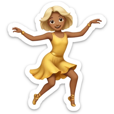 Mono bailando sticker