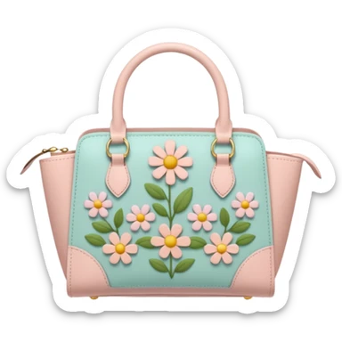 Cottagecore style handbag cute sticker